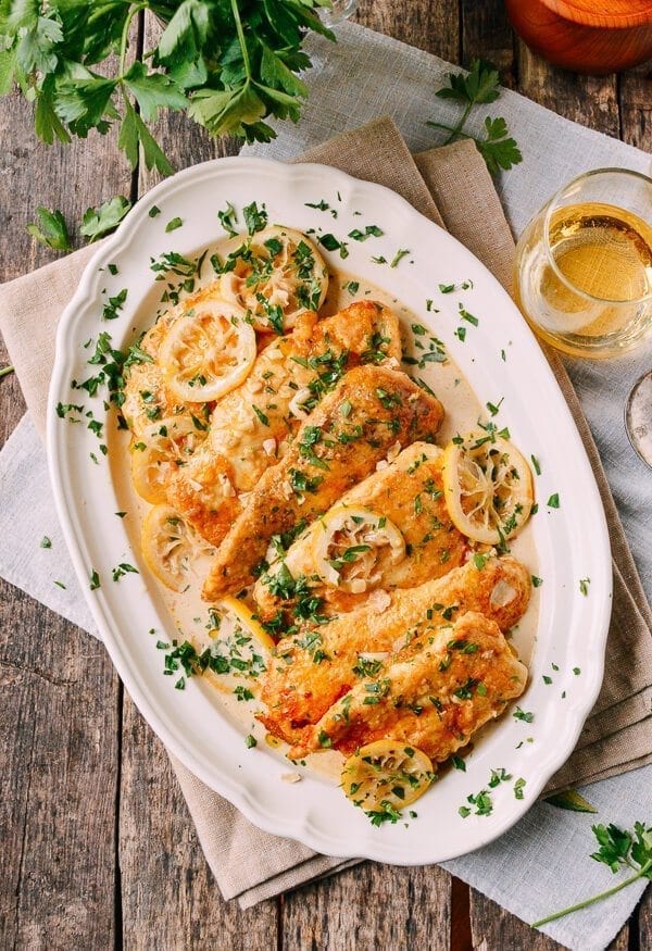 Chicken Francese on Platter, by jcghk.dfhdjkvfj.cf