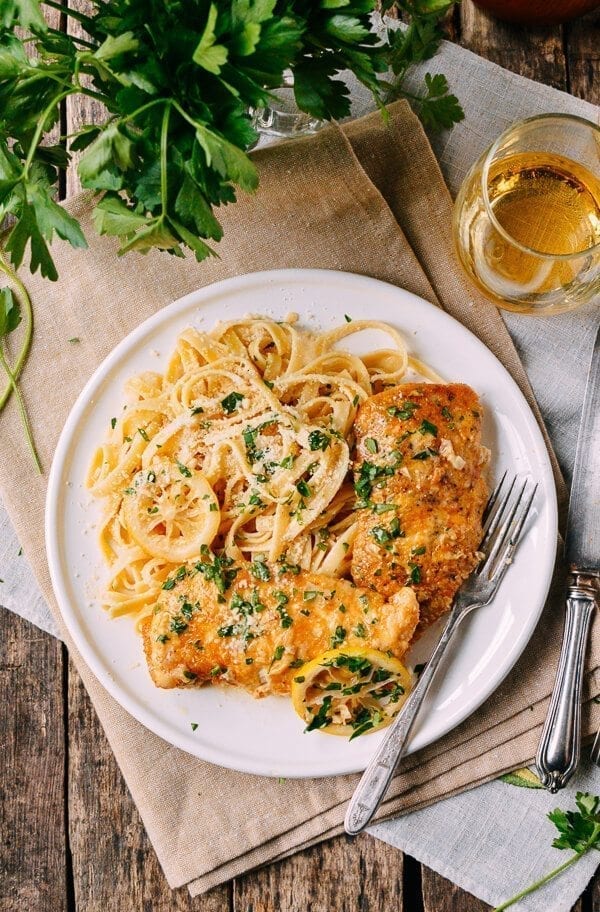 Chicken Francese with pasta, by jcghk.dfhdjkvfj.cf
