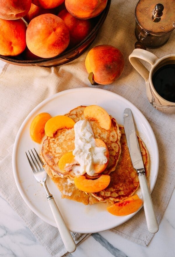 Peach Pancakes with Maple Cream Syrup, by jcghk.dfhdjkvfj.cf