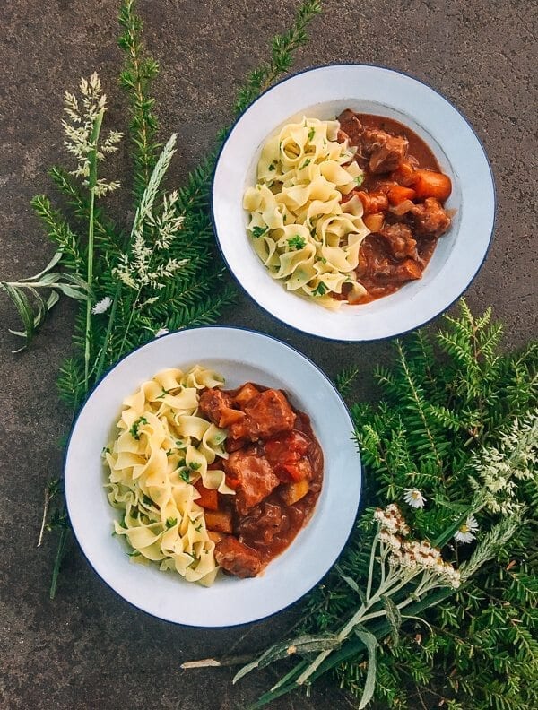 Campfire Beef Stew with Buttered Parsley Noodles, by jcghk.dfhdjkvfj.cf