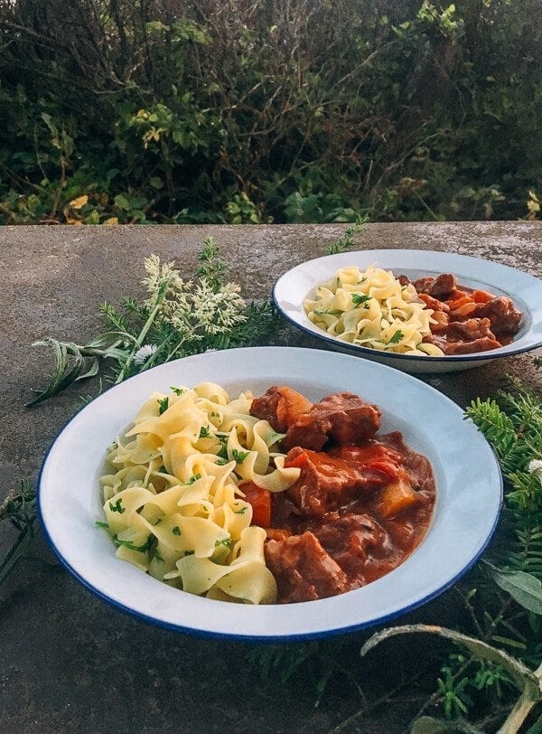 Campfire Beef Stew with Buttered Parsley Noodles, by jcghk.dfhdjkvfj.cf