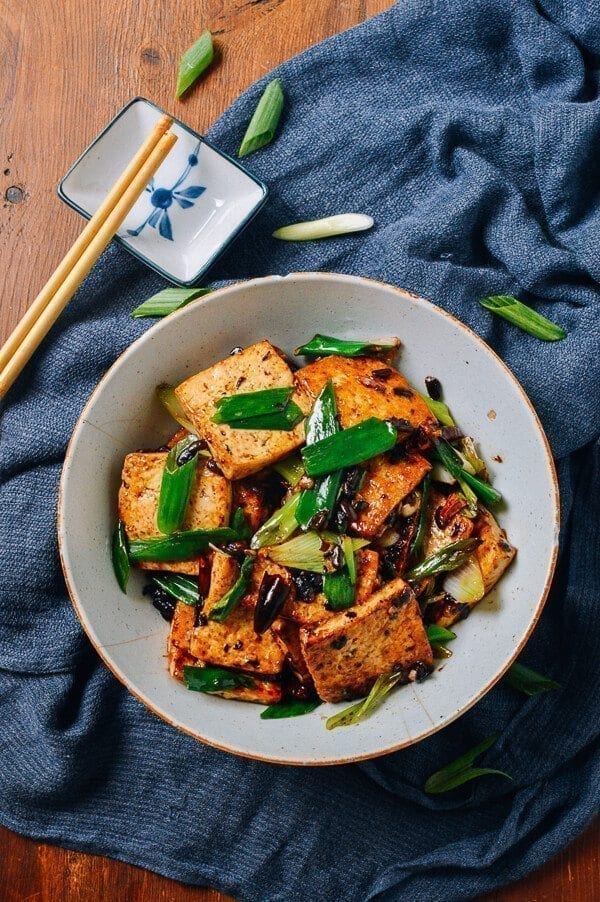 Tofu with Black Bean Sauce