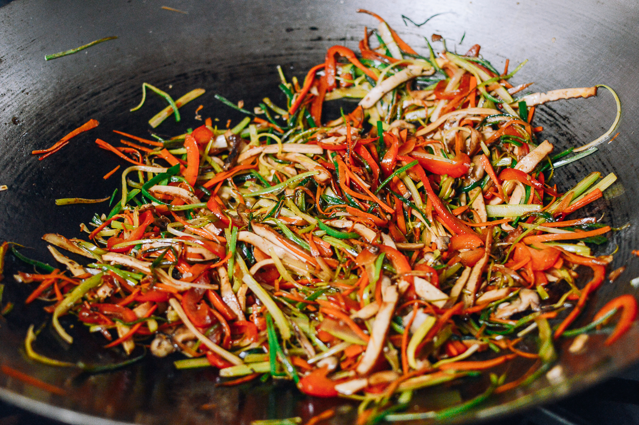 vegetable moo shu mixture
