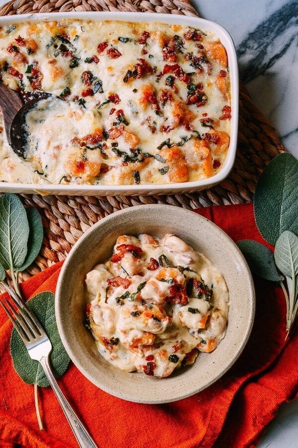 Baked Sweet Potato Gnocchi with Bacon and Sage, by jcghk.dfhdjkvfj.cf
