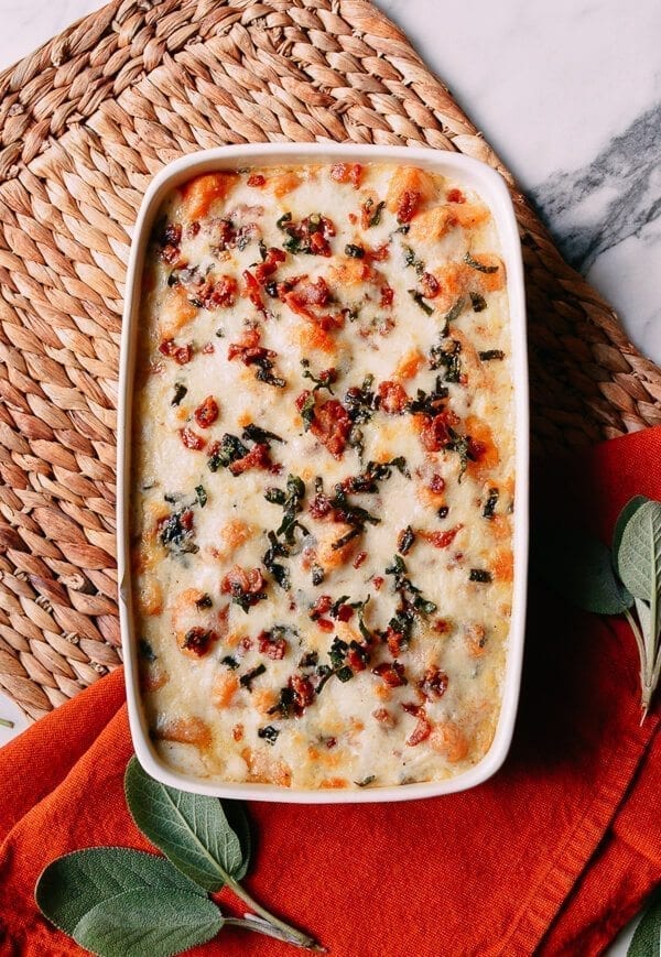 Baked Sweet Potato Gnocchi with Bacon and Sage, by jcghk.dfhdjkvfj.cf