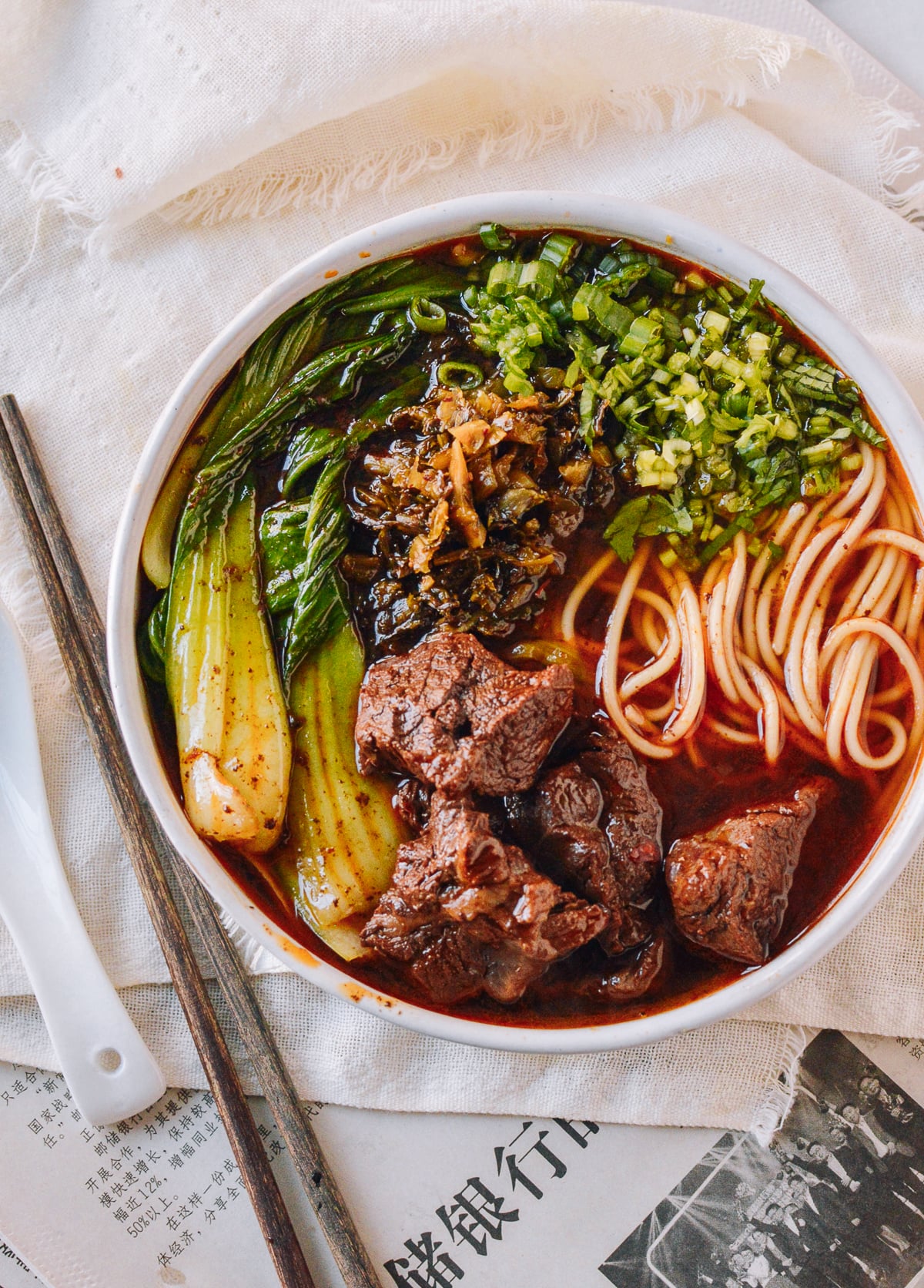 Taiwanese Beef Noodle Soup: In an Instant Pot or On the Stove
