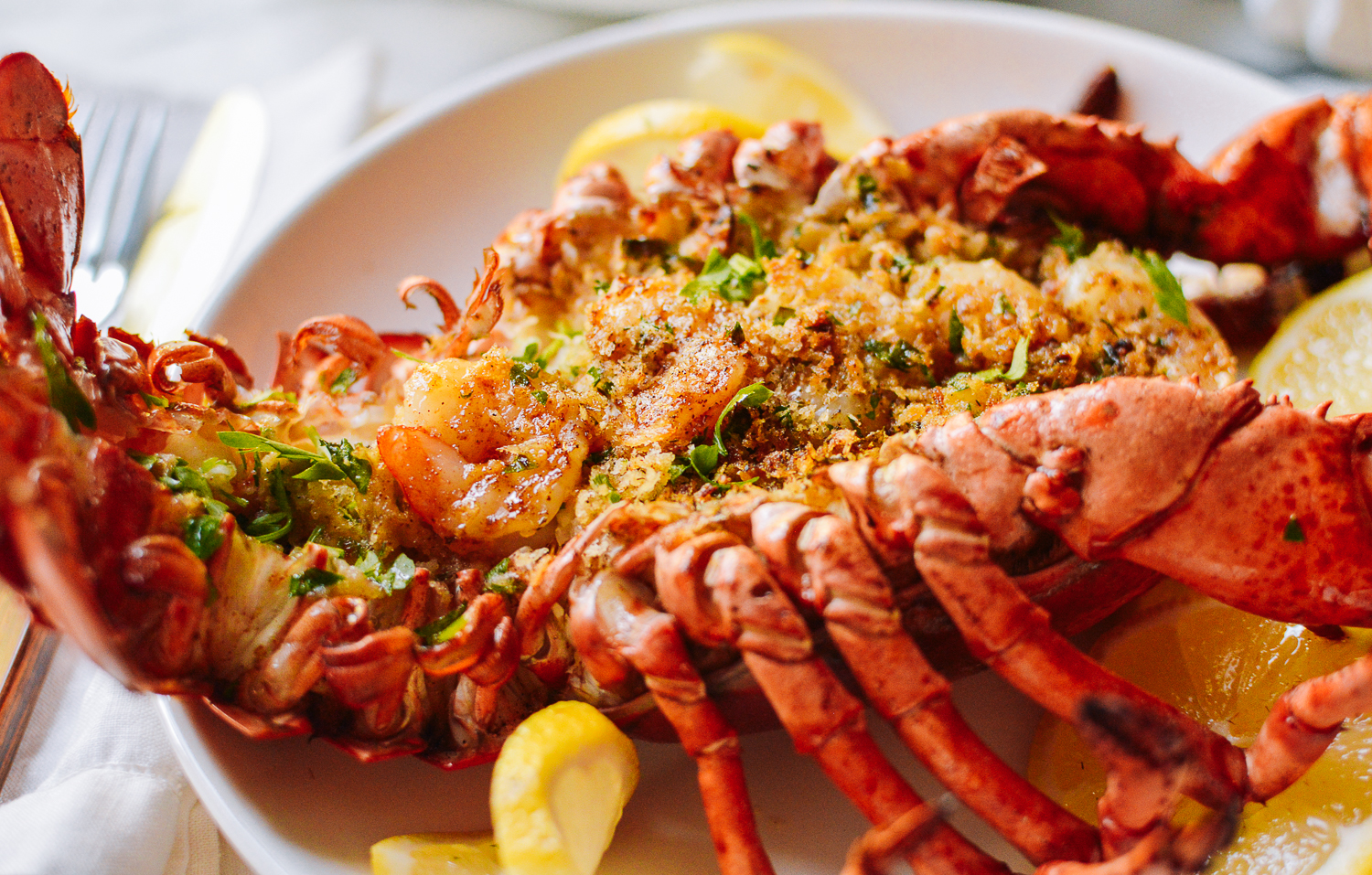 Baked Stuffed Lobster with Shrimp, by jcghk.dfhdjkvfj.cf