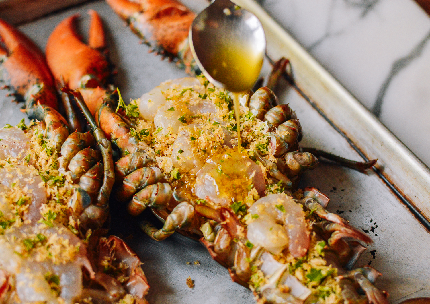 Baked Stuffed Lobster with Shrimp, by jcghk.dfhdjkvfj.cf