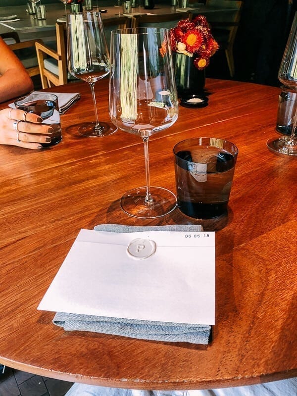 Pujol Menu