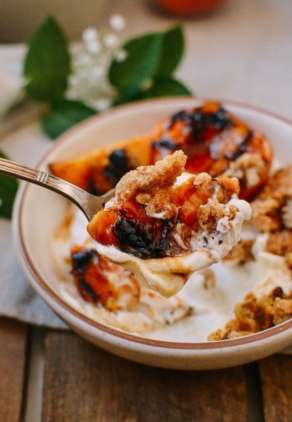 Grilled Peach Crisps with Yogurt, by jcghk.dfhdjkvfj.cf