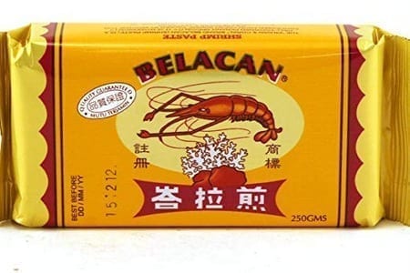 Package of belacan