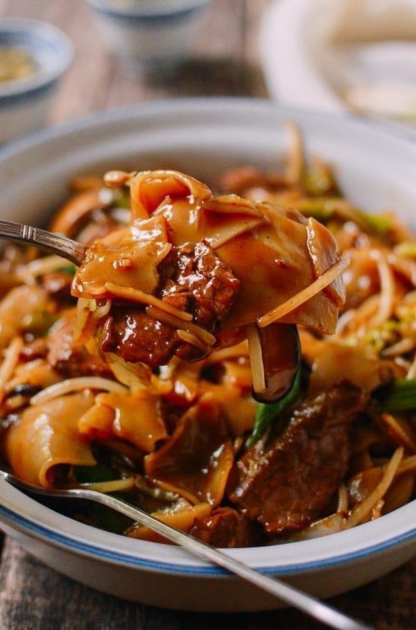 Saucy Beef Chow Ho Fun Noodles