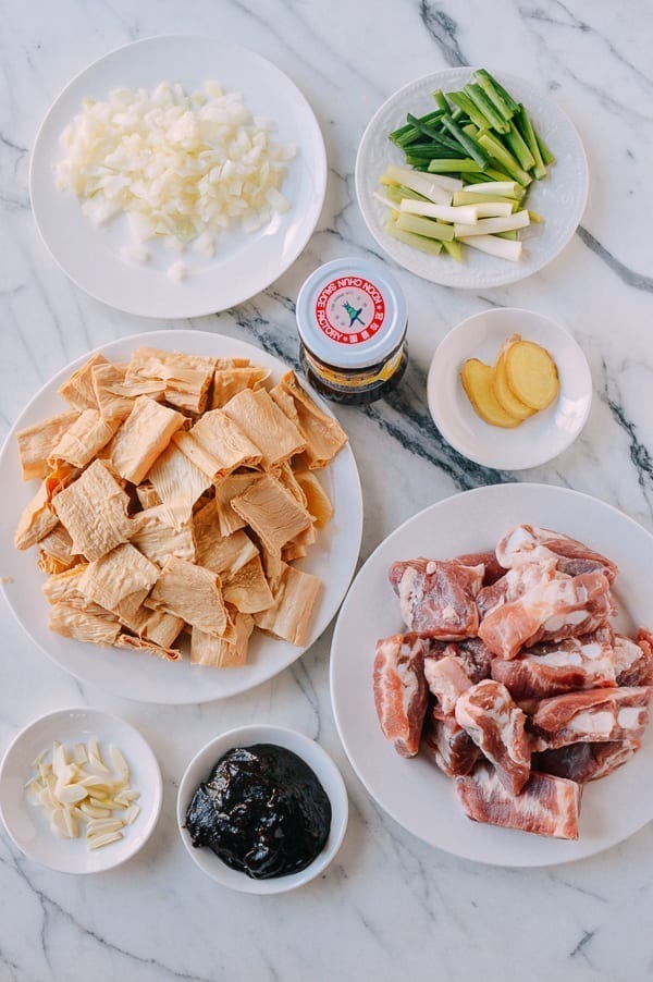 ingredients for Pork Rib Stew with Foo Jook and Chee Hou Sauce, by jcghk.dfhdjkvfj.cf