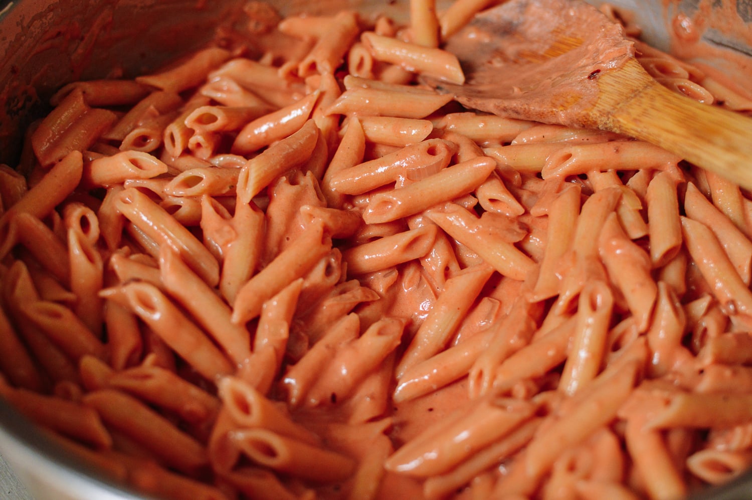 Stirring pasta into vodka sauce, jcghk.dfhdjkvfj.cf