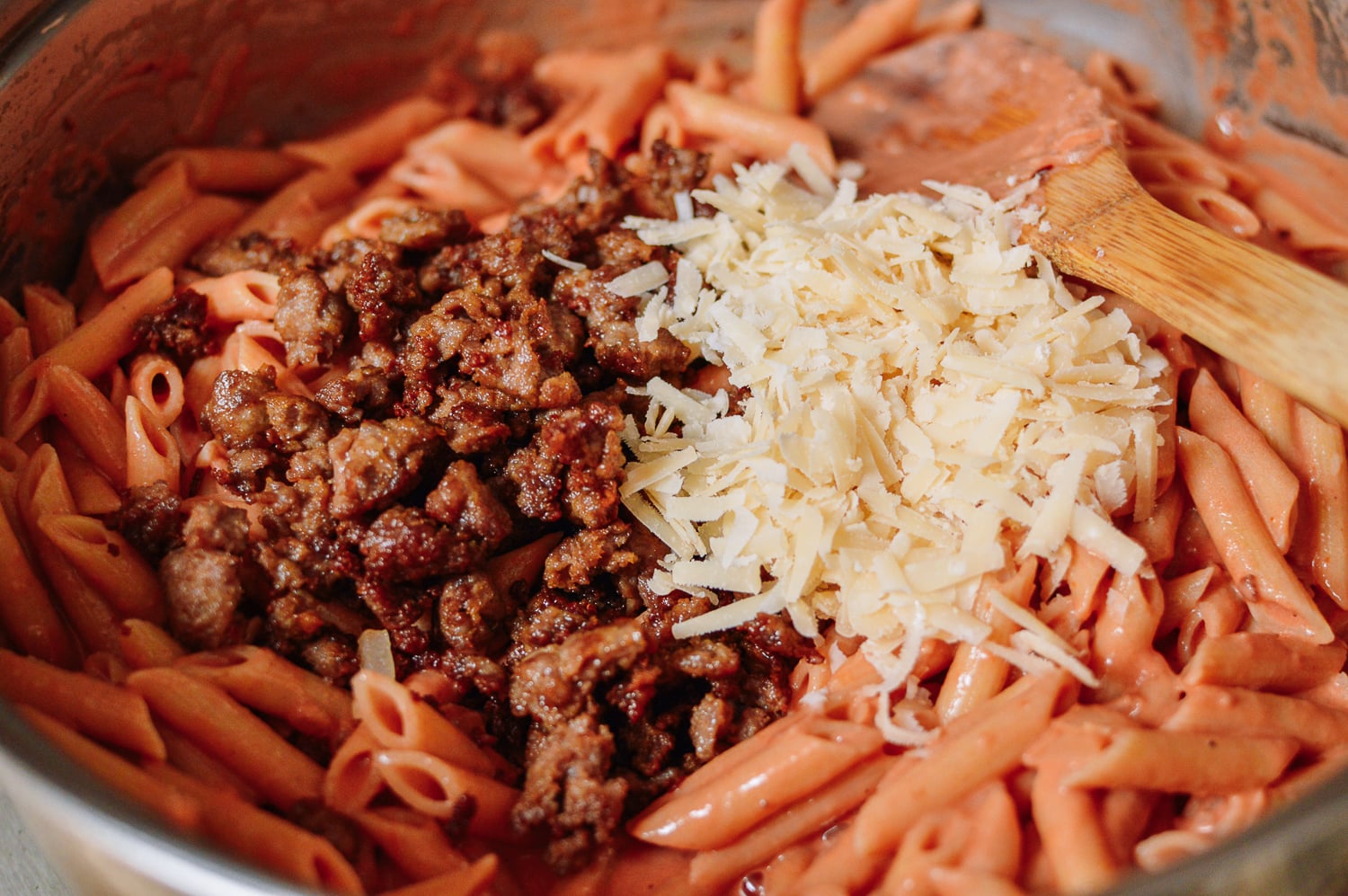 Penne with sausage and cheese, jcghk.dfhdjkvfj.cf