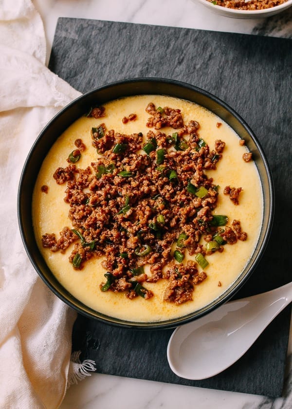 Steamed Eggs with ground pork, jcghk.dfhdjkvfj.cf