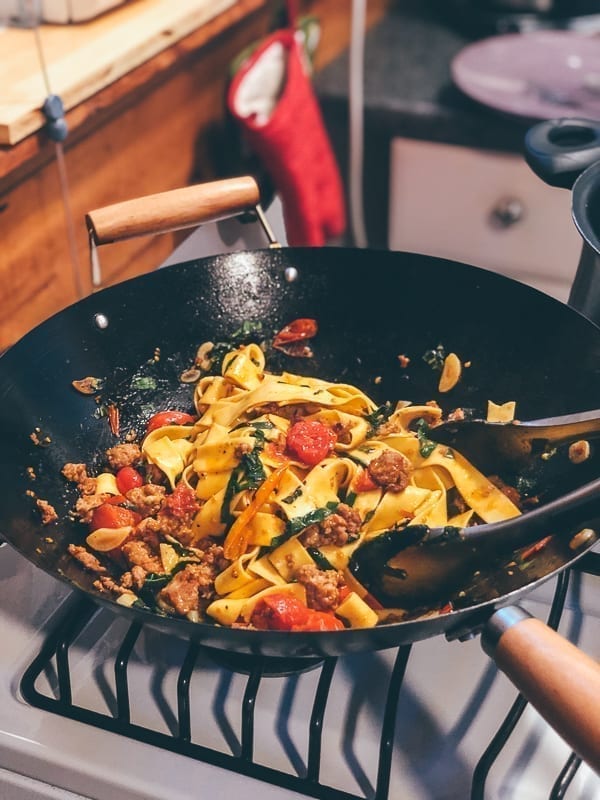 Cooking pappardelle in a wok, jcghk.dfhdjkvfj.cf