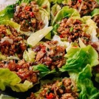 Chicken larb in lettuce cups, jcghk.dfhdjkvfj.cf