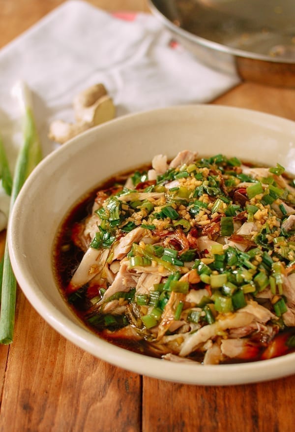 Easy Poached Chicken with Scallion Ginger Sauce, jcghk.dfhdjkvfj.cf