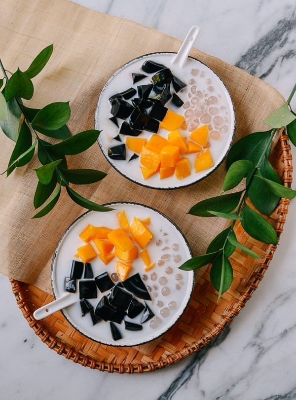 Grass Jelly Dessert with Mango & Tapioca Pearls, jcghk.dfhdjkvfj.cf