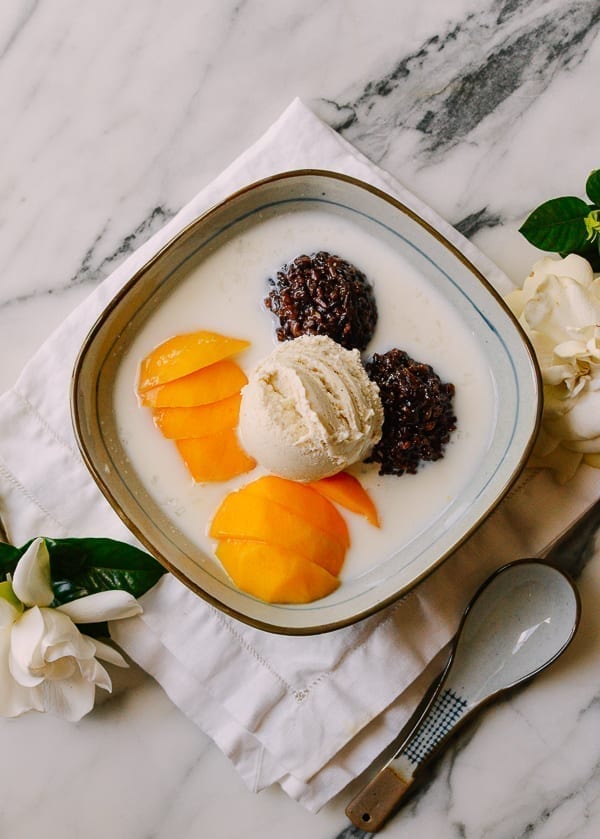Thai Black Sticky Rice, Mango, Vanilla Ice Cream, Coconut Milk, Sweetened Condensed Milk, and shaved ice, jcghk.dfhdjkvfj.cf