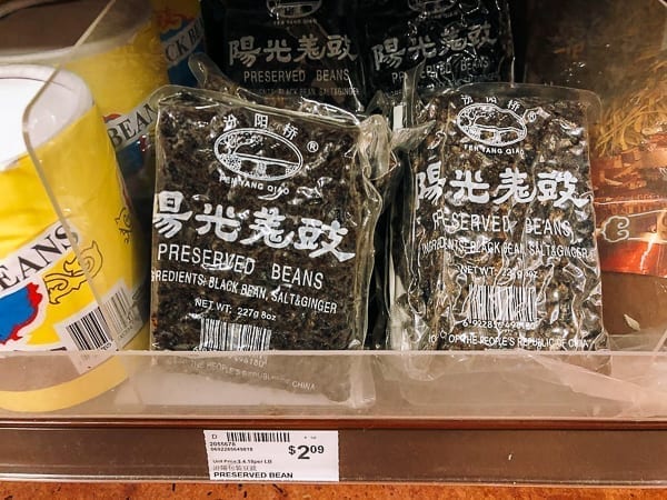 Fermented black beans with ginger in bag on store shelf, jcghk.dfhdjkvfj.cf
