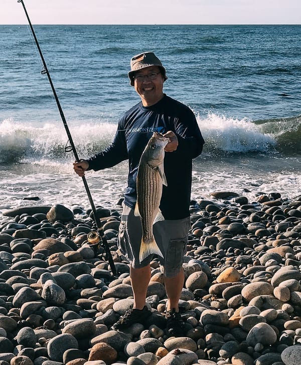 Dad with a Sea Bass, jcghk.dfhdjkvfj.cf
