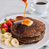 Buckwheat pancakes drizzled with maple syrup and butter, jcghk.dfhdjkvfj.cf