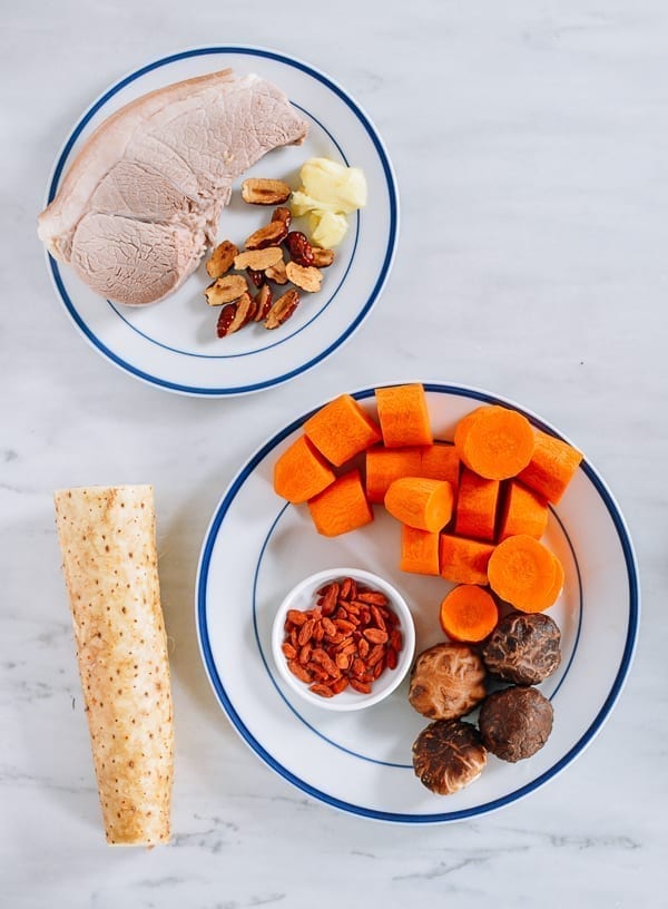 Cantonese Pork, Carrot, and Chinese Yam Soup Ingredients, jcghk.dfhdjkvfj.cf