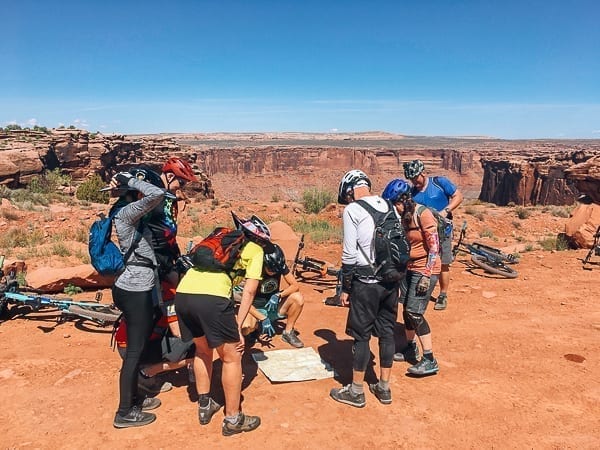 Moab Mountain Biking map trail map reading by jcghk.dfhdjkvfj.cf