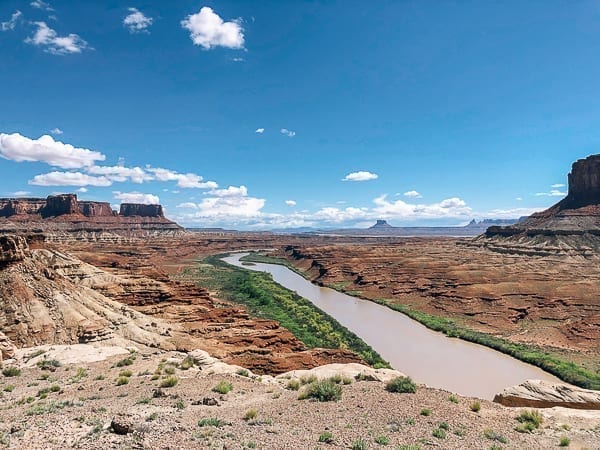 White Rim trail view from Fort Bottom Ruin hike by jcghk.dfhdjkvfj.cf