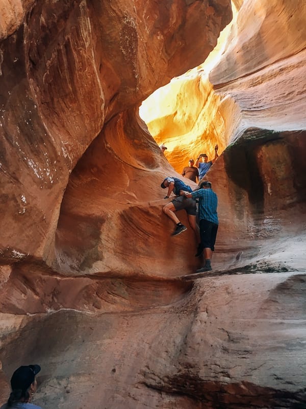 Holeman Slot canyon descent - Canyonlands National Park by jcghk.dfhdjkvfj.cf