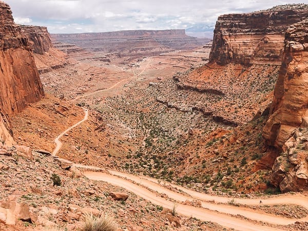 Schafer trail on White Rim trail Moab Utah by jcghk.dfhdjkvfj.cf