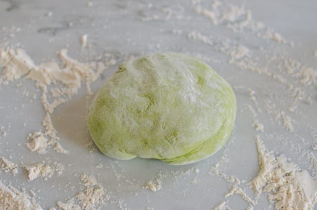 Spinach noodle dough on floured surface, jcghk.dfhdjkvfj.cf