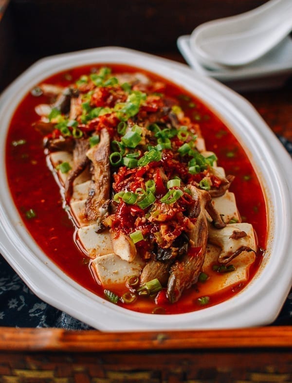 Spicy Hunan Steamed Tofu with Mushrooms and Salted Chilies, jcghk.dfhdjkvfj.cf