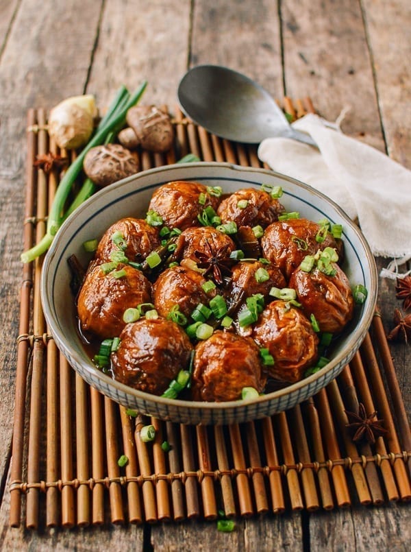 Stuffed Chinese Fried Gluten Balls