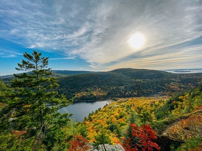 View from top of Beech Cliffs Trail in Acadia, jcghk.dfhdjkvfj.cf