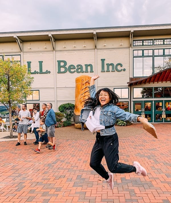 Kaitlin outside of L.L. Bean in Freeport, jcghk.dfhdjkvfj.cf