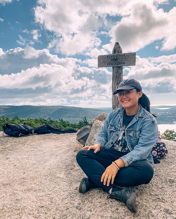 Kaitlin on Acadia Mountain, jcghk.dfhdjkvfj.cf