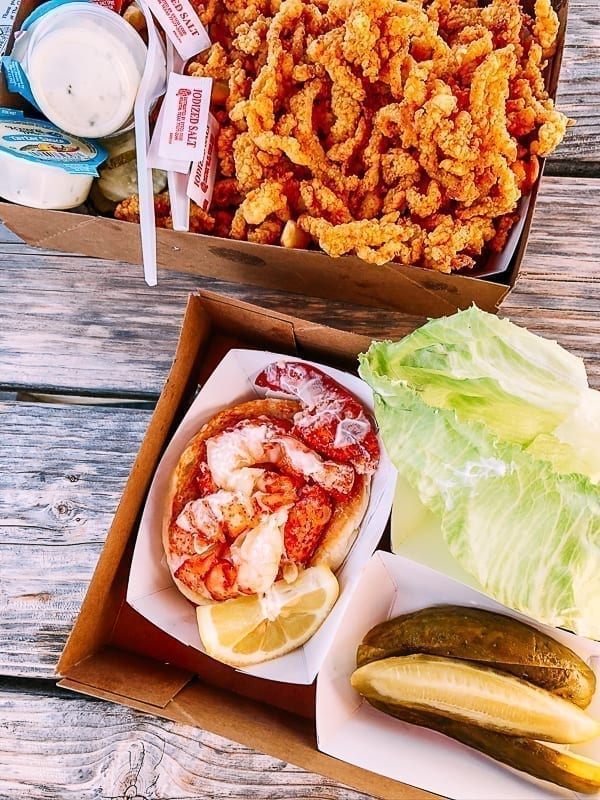 Lobster and fried clam strips - Maine seafood, jcghk.dfhdjkvfj.cf