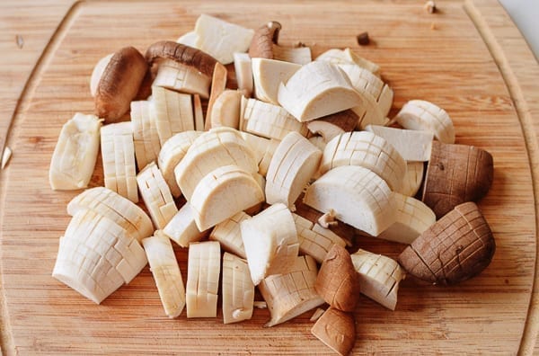 King oyster mushroom pieces ready for stir-fry, jcghk.dfhdjkvfj.cf