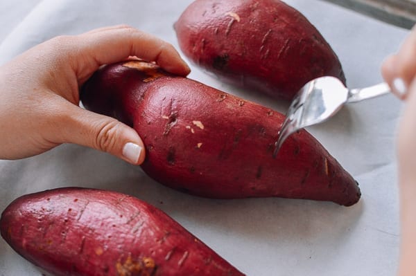 Poking holes in Japanese sweet potato, jcghk.dfhdjkvfj.cf