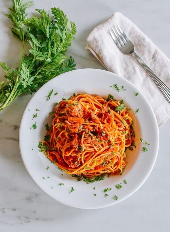 Spaghetti with Tomato Sauce and Tuna, jcghk.dfhdjkvfj.cf