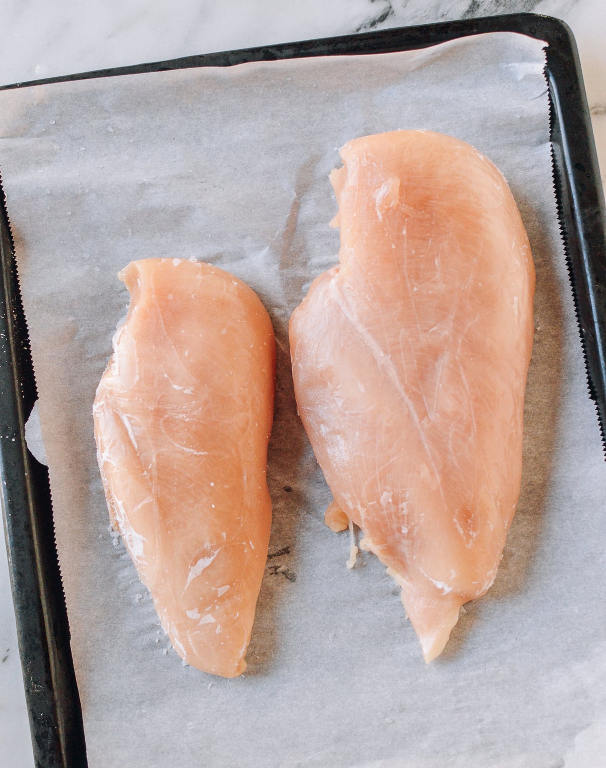 Partially frozen chicken breasts, jcghk.dfhdjkvfj.cf