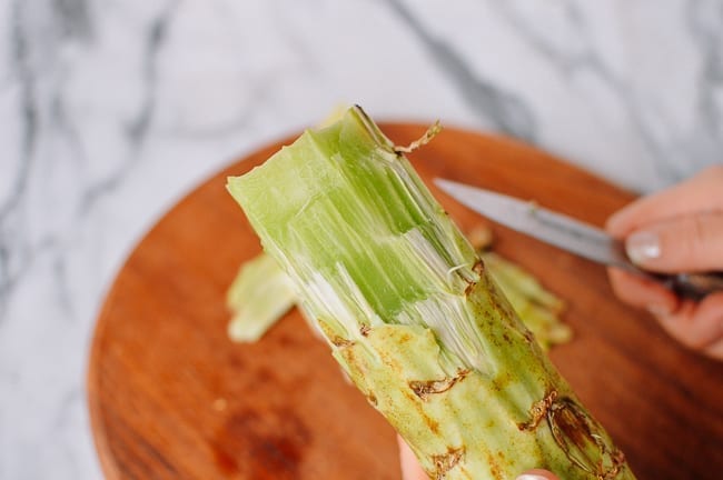 Peeled Celtuce stem, jcghk.dfhdjkvfj.cf