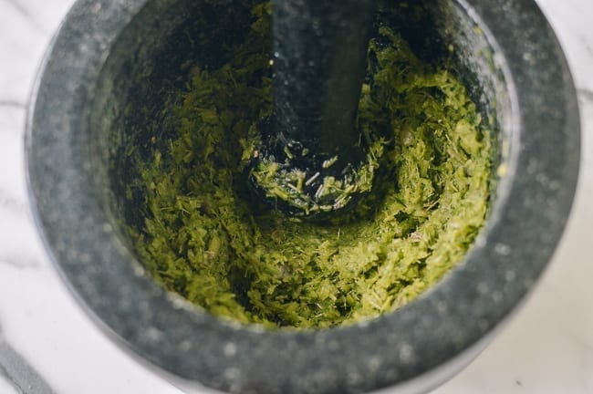 Pounded aromatics in mortar and pestle, jcghk.dfhdjkvfj.cf