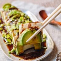 Tofu and Avocado with Dressing, jcghk.dfhdjkvfj.cf