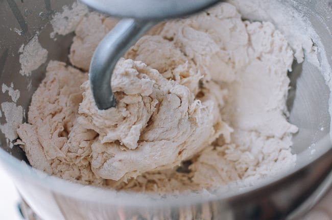Forming a shaggy dough with flour, salt, and water, jcghk.dfhdjkvfj.cf