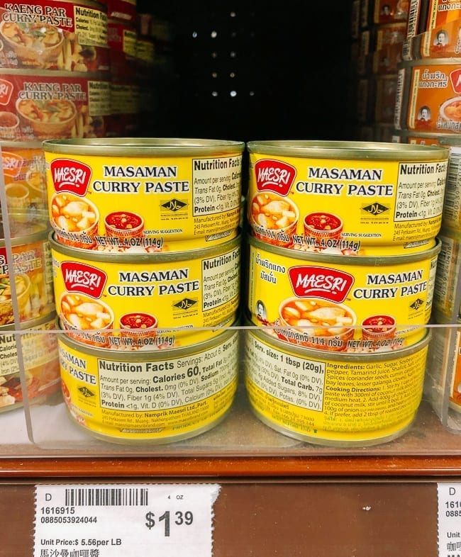 Massaman Curry Paste on store shelf, jcghk.dfhdjkvfj.cf