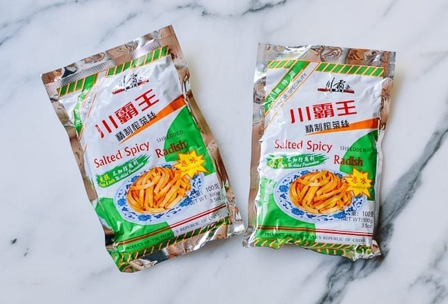 Vacuum sealed packages of zha cai, jcghk.dfhdjkvfj.cf